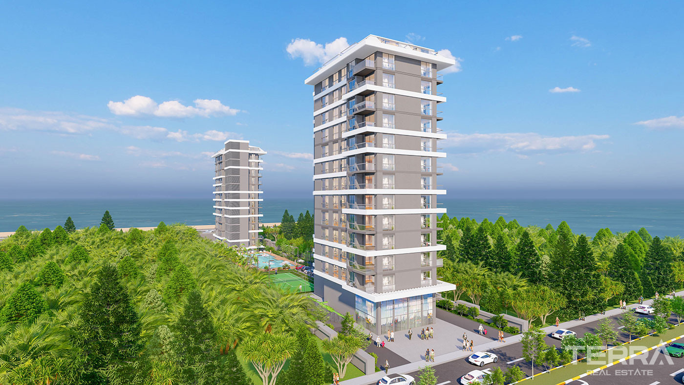 Seafront Apartments for Sale in Mahmutlar, Alanya, Turkey - 93855