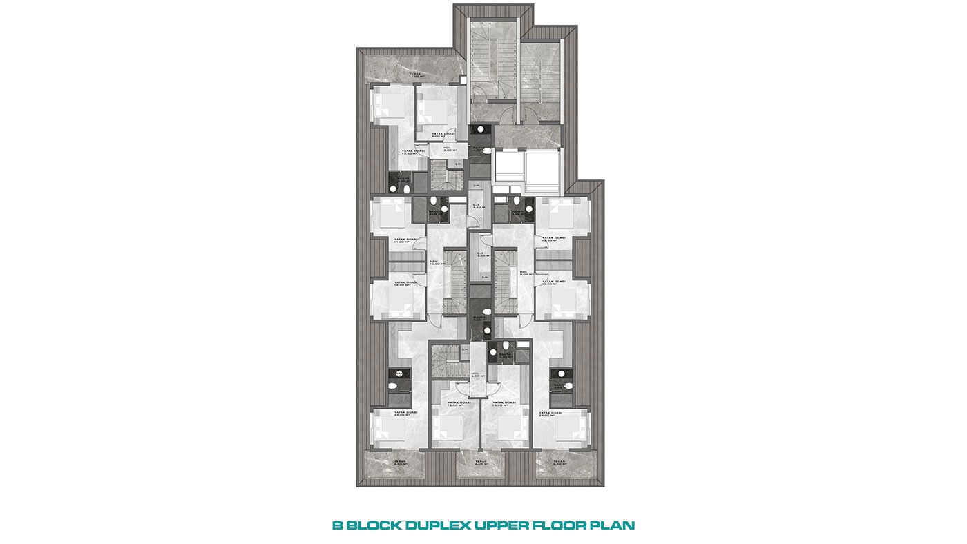Seafront Apartments for Sale in Mahmutlar, Alanya, Turkey - 93862