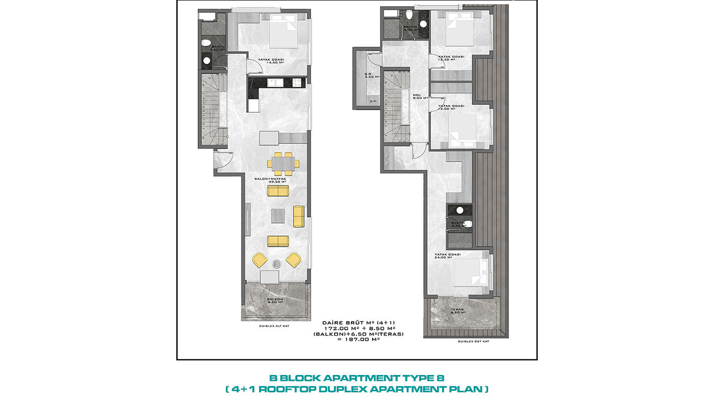 Seafront Apartments for Sale in Mahmutlar, Alanya, Turkey - 93895
