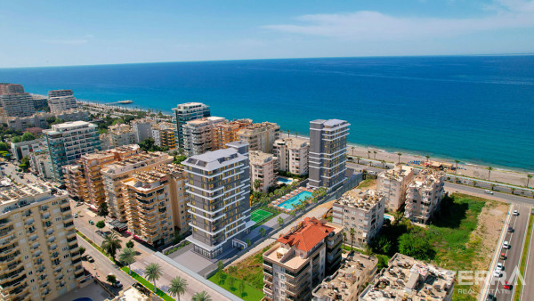 Seafront Apartments for Sale in Mahmutlar, Alanya, Turkey