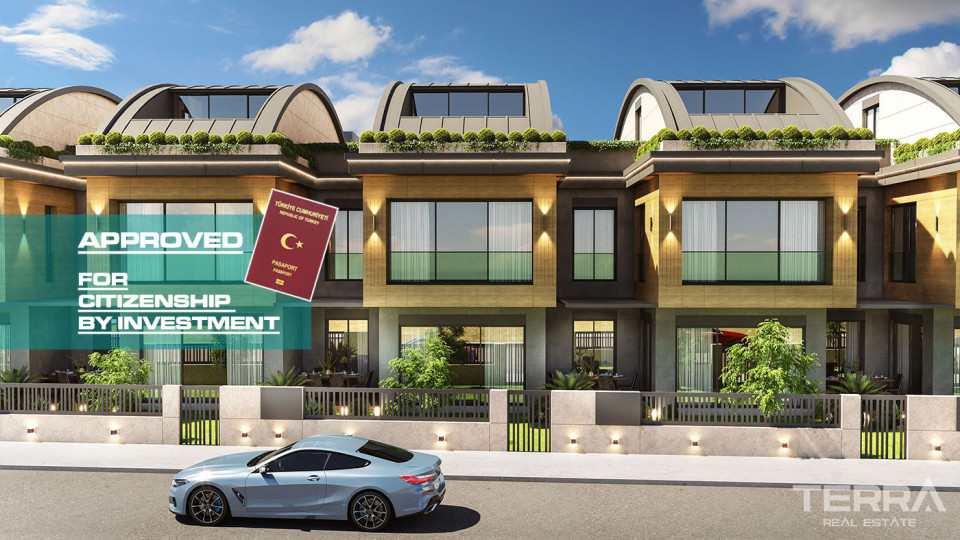 Elegant Villas in Döşemealtı, Antalya with Citizenship Opportunity
