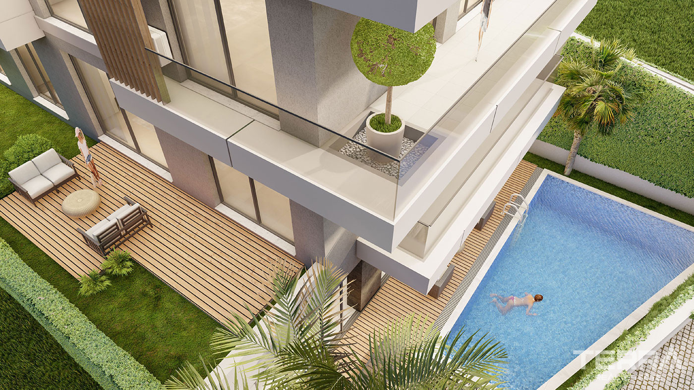 Apartments for Sale Near the Beach in Oba, Alanya, Turkey - 94070