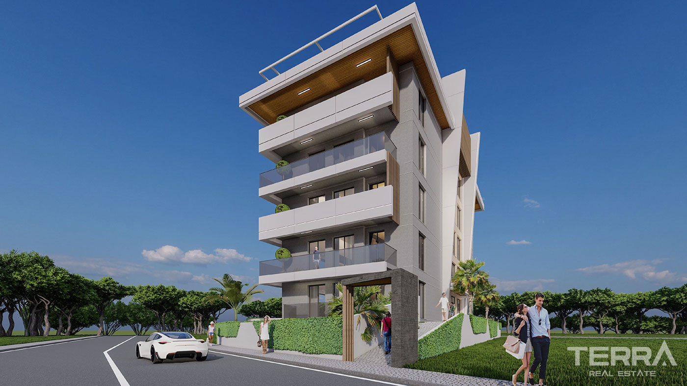 Apartments for Sale Near the Beach in Oba, Alanya, Turkey - 94073