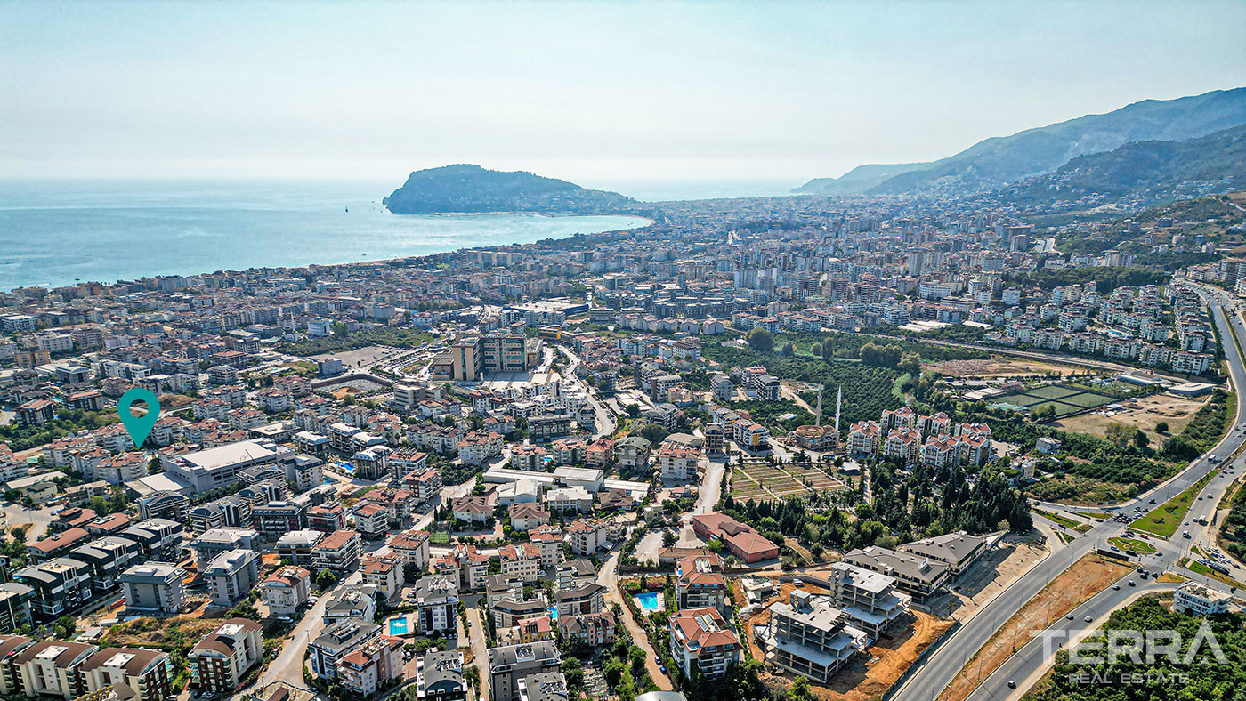 Oba Crown Resort Alanya - Spacious Apartments for Sale in Central Oba - 94316