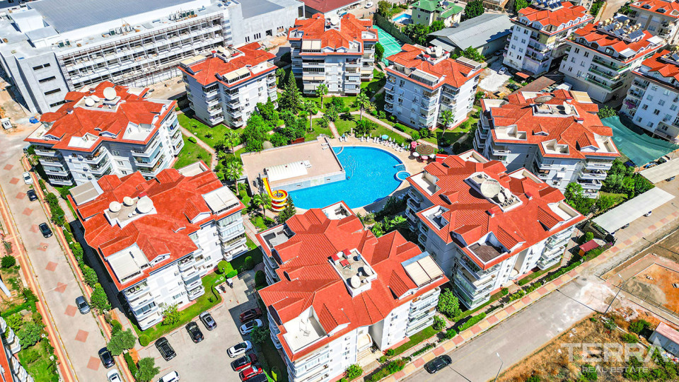 Oba Crown Resort Alanya - Oba Merkezde Satılık Geniş Daireler