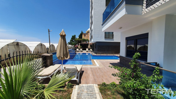 Apartamenty blisko wszystkiego, co potrzebne w Mahmutlar w Alanyi