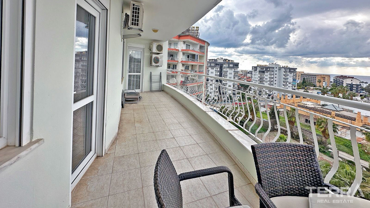 Chic and Furnished Apartment in Alanya Residence, Tosmur - 94436