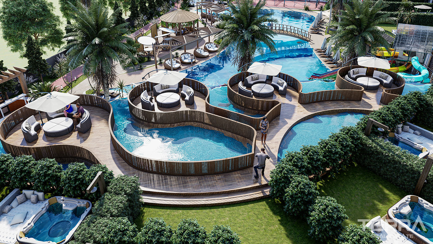 Sea and Mountain View Apartments in Kargıcak, Alanya, Turkey - 94472