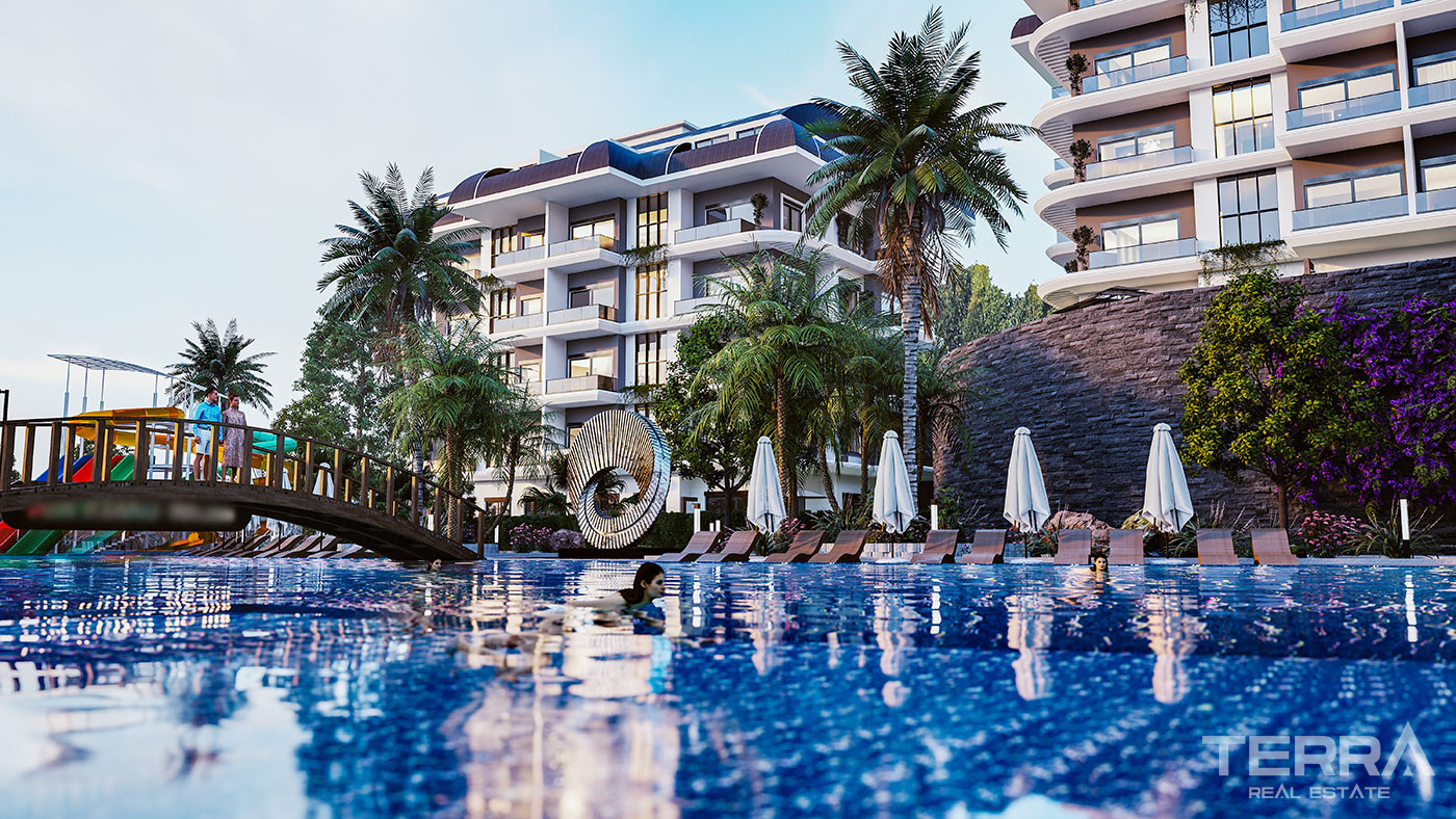 Sea and Mountain View Apartments in Kargıcak, Alanya, Turkey - 94474