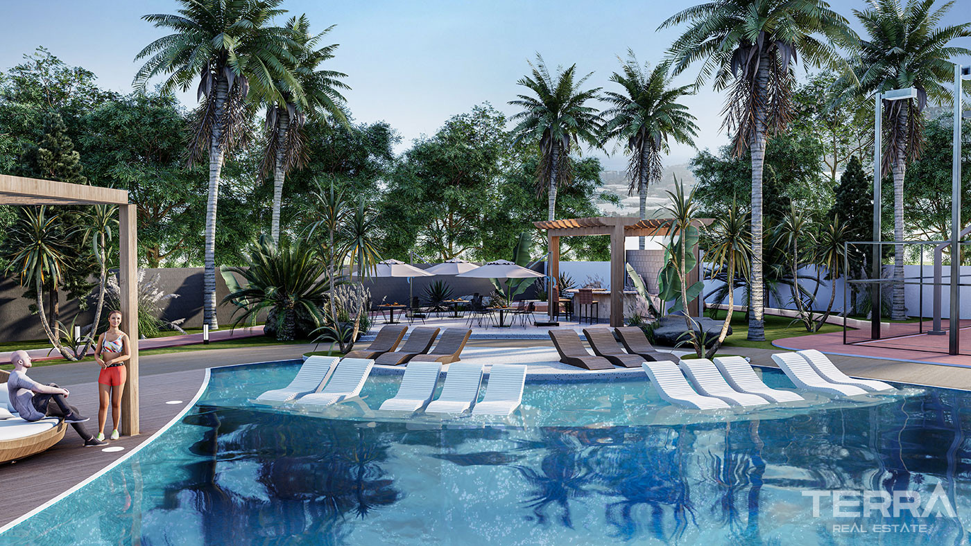 Sea and Mountain View Apartments in Kargıcak, Alanya, Turkey - 94483