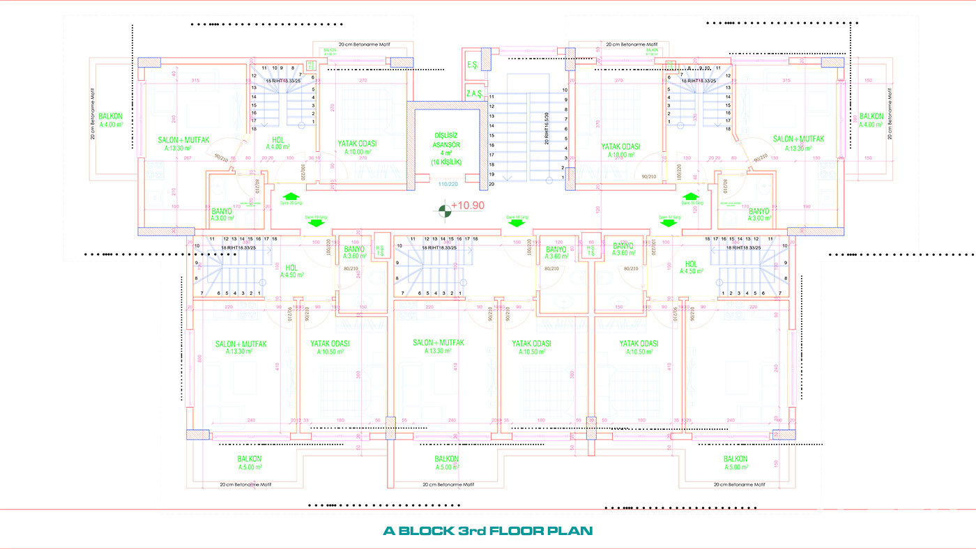 Sea and Mountain View Apartments in Kargıcak, Alanya, Turkey - 94523