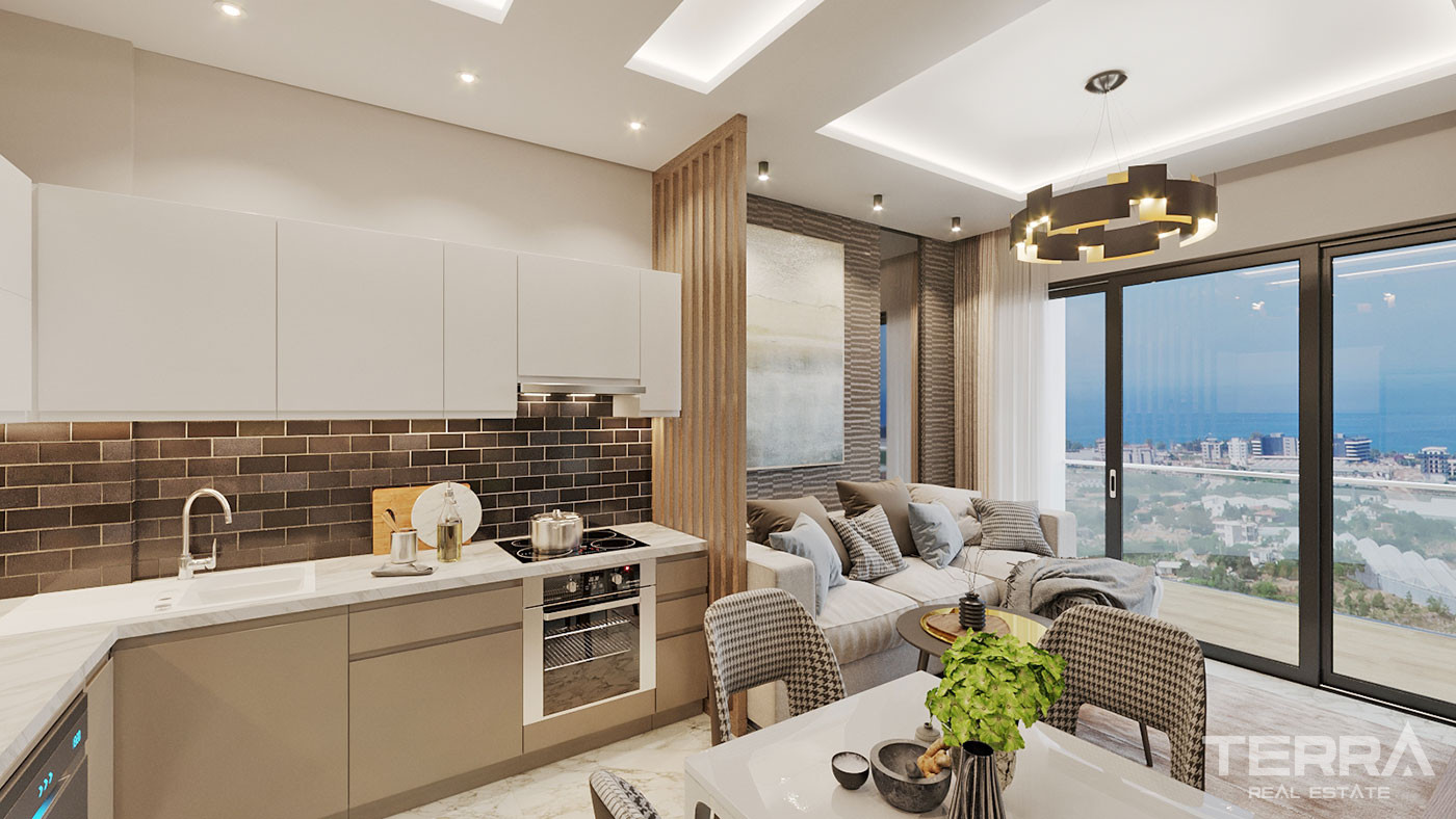 Sea and Mountain View Apartments in Kargıcak, Alanya, Turkey - 94590