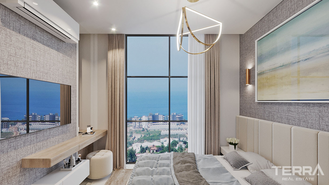 Sea and Mountain View Apartments in Kargıcak, Alanya, Turkey - 94593