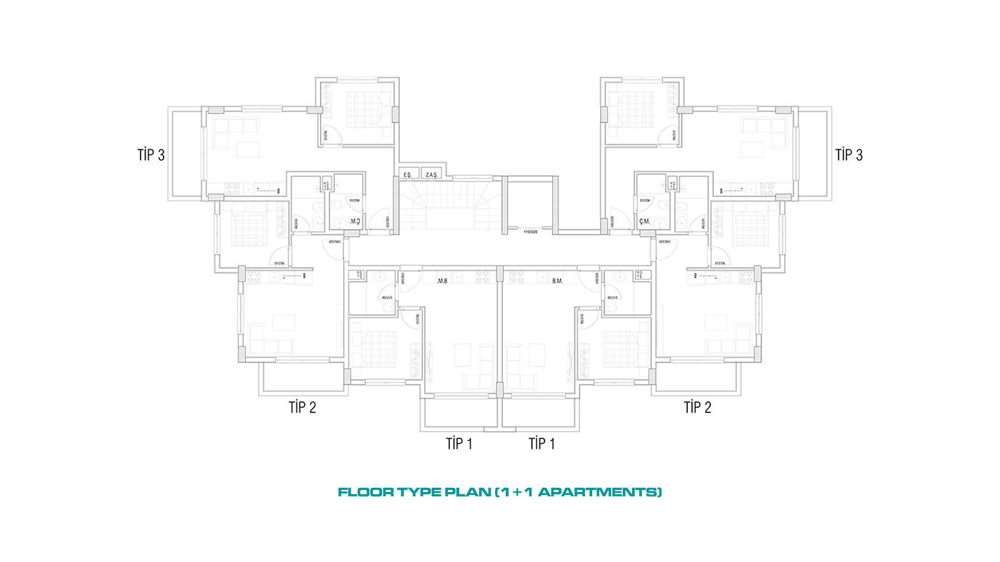 Sea and Mountain View Apartments in Kargıcak, Alanya, Turkey - 94597