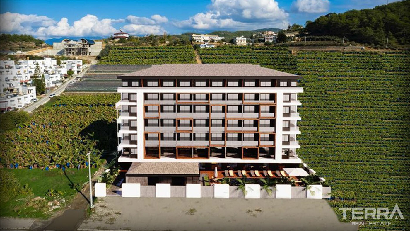 Beachfront Located Alanya Apartments in a Tranquil Setting of Demirtaş - 94739