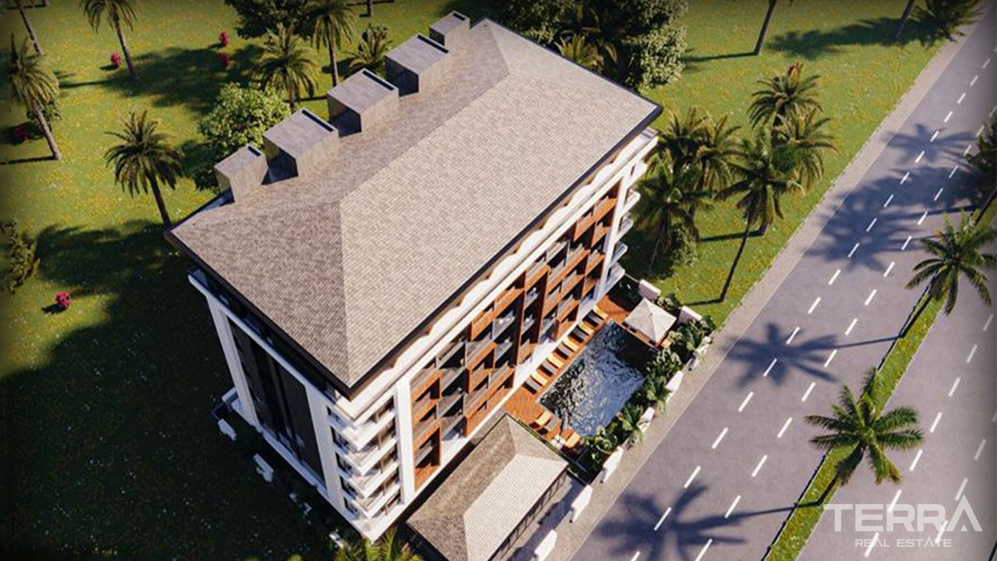 Beachfront Located Alanya Apartments in a Tranquil Setting of Demirtaş - 94738