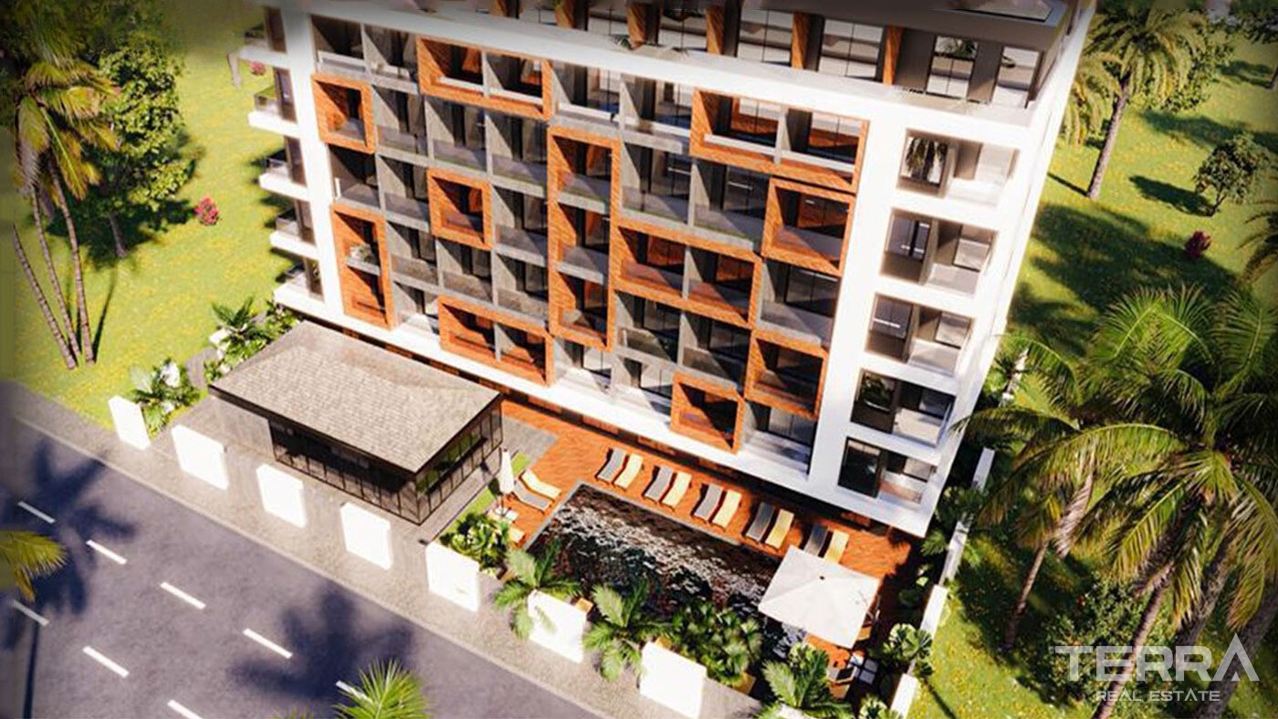 Beachfront Located Alanya Apartments in a Tranquil Setting of Demirtaş - 94740