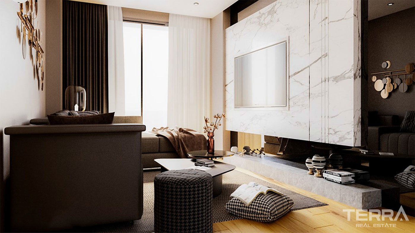 Beachfront Located Alanya Apartments in a Tranquil Setting of Demirtaş - 94744