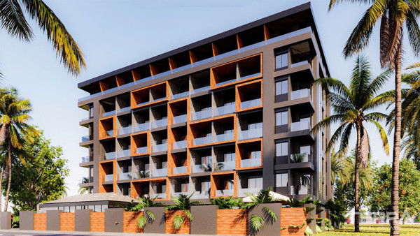 Beachfront Located Alanya Apartments in a Tranquil Setting of Demirtaş