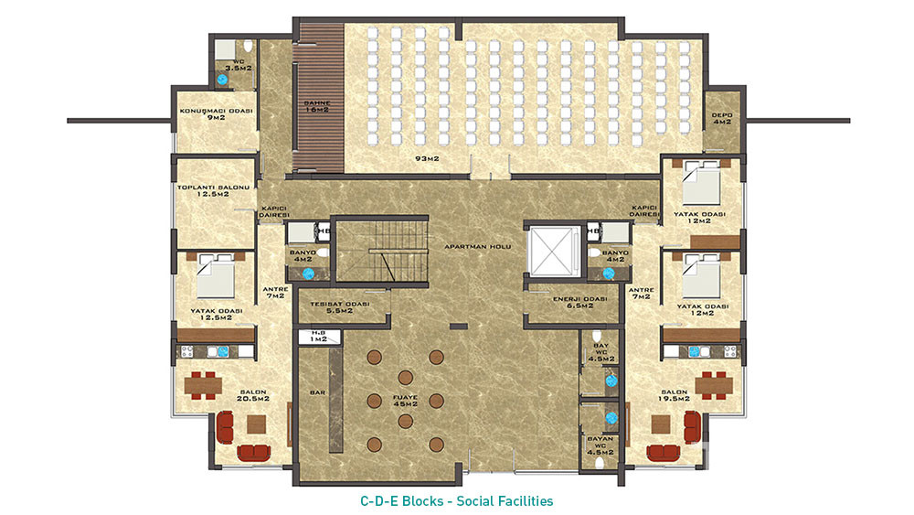 Charming Apartment with Garden Access for Sale in Kestel, Alanya - 95328