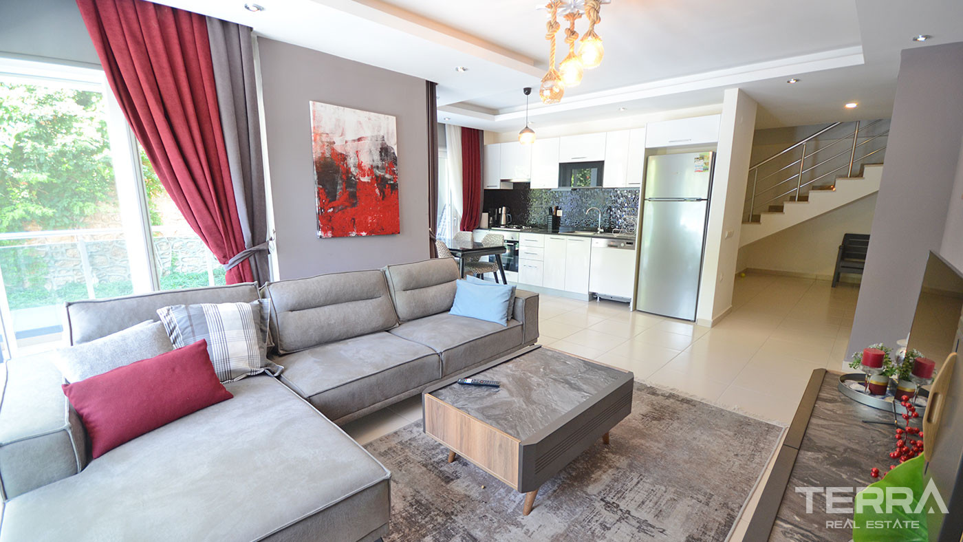 Charming Apartment with Garden Access for Sale in Kestel, Alanya - 95316