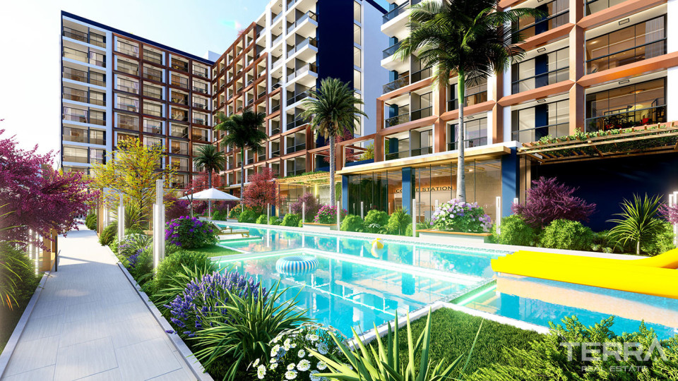 Investment Apartments in a Resort-Style Complex in Erdemli, Mersin