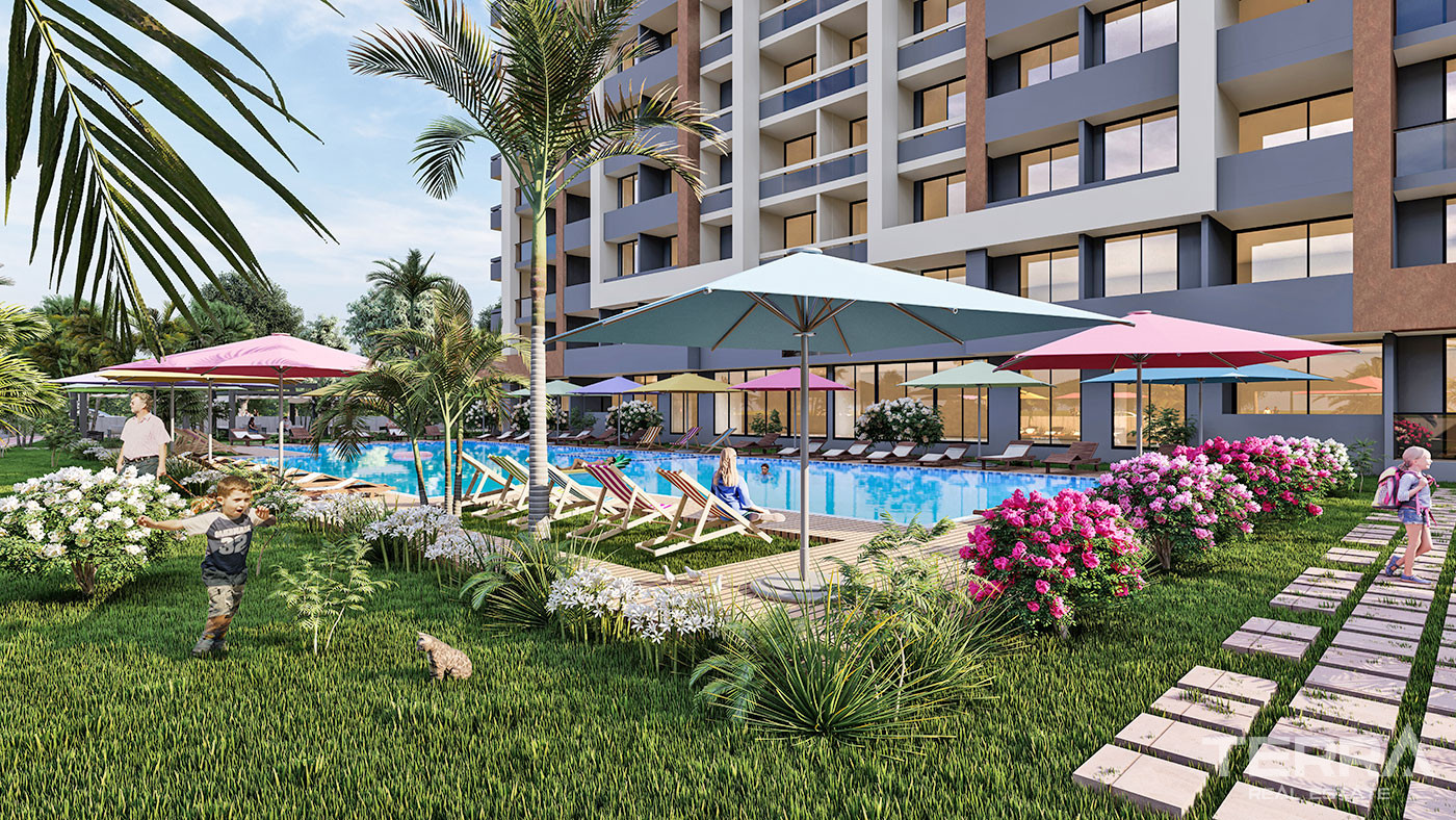 Well-Designed New Flats 500 m from the Beach in Erdemli, Mersin - 95438