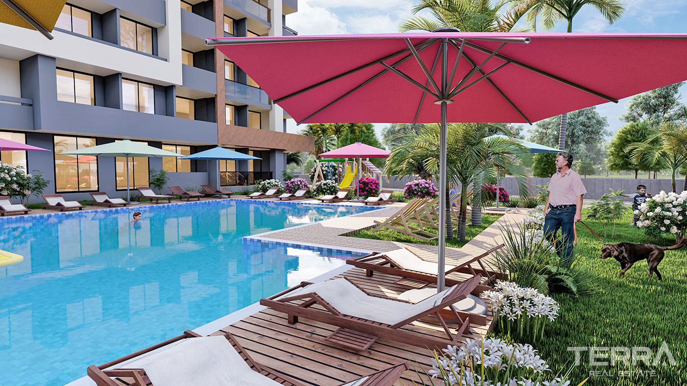 Well-Designed New Flats 500 m from the Beach in Erdemli, Mersin - 95440