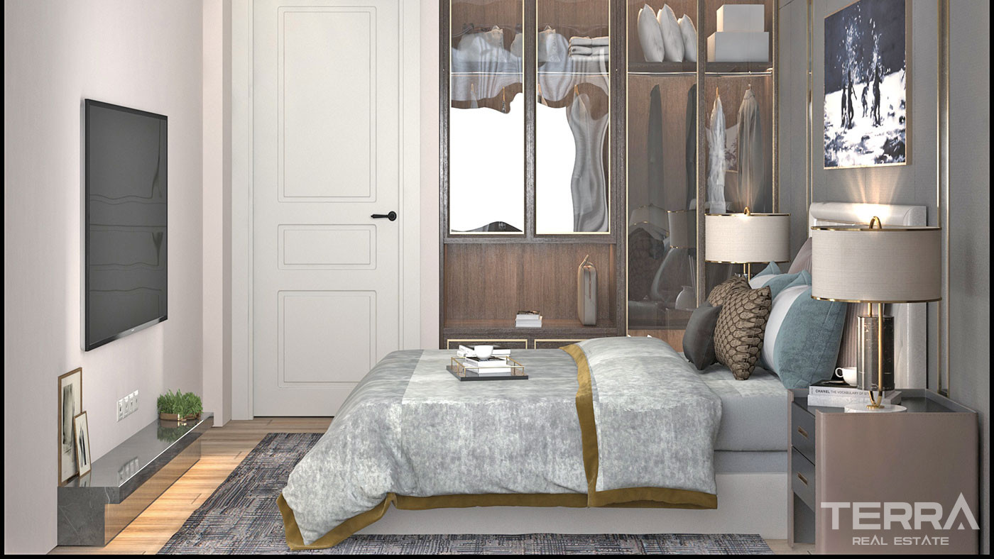 Well-Designed New Flats 500 m from the Beach in Erdemli, Mersin - 95452
