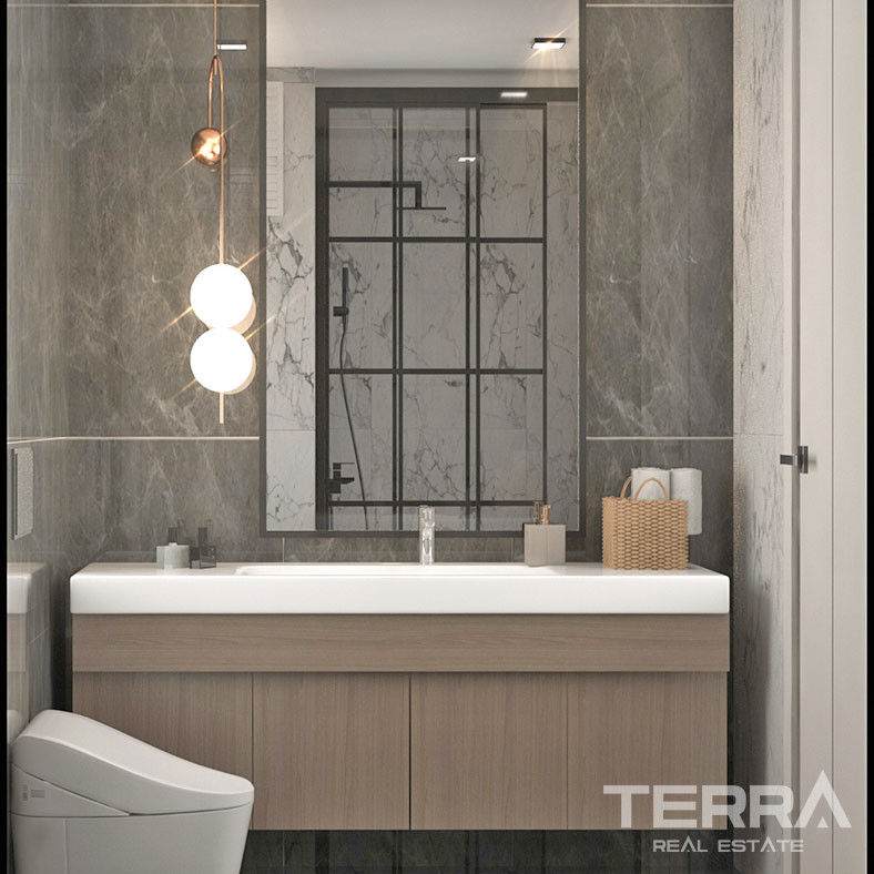 Well-Designed New Flats 500 m from the Beach in Erdemli, Mersin - 95453
