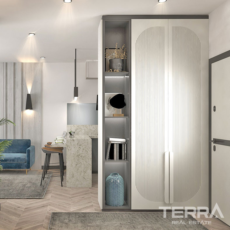 New Mersin Flats Close to The Beach and Daily Amenities in Erdemli - 95474