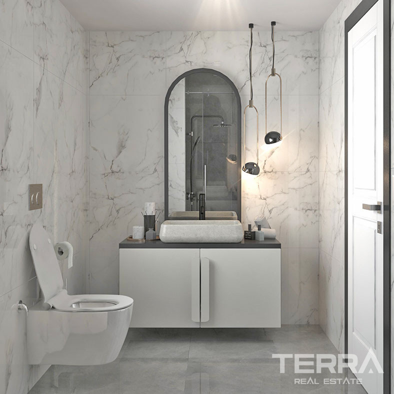 New Mersin Flats Close to The Beach and Daily Amenities in Erdemli - 95479