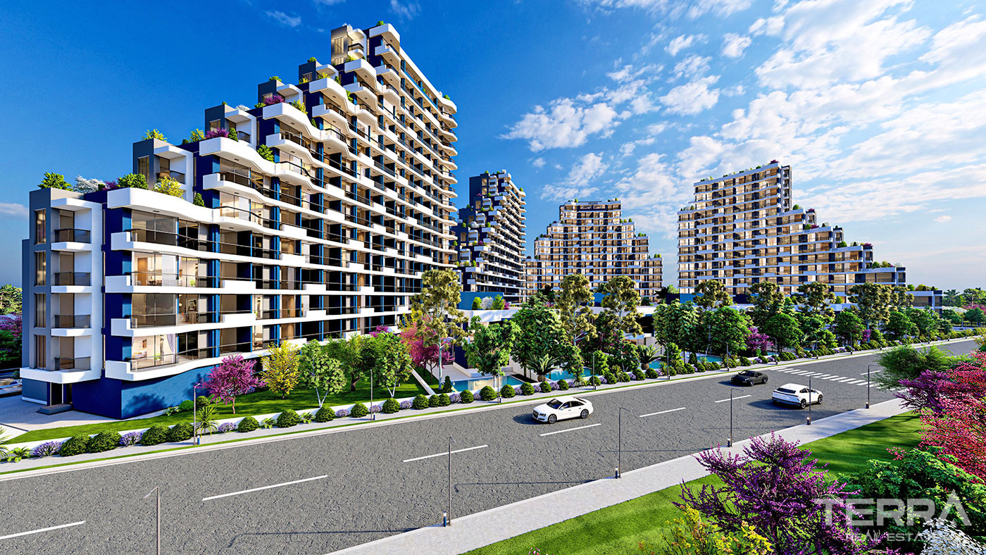 Deluxe Flats Few Steps Away from the Sea in Mersin, Erdemli - 95481