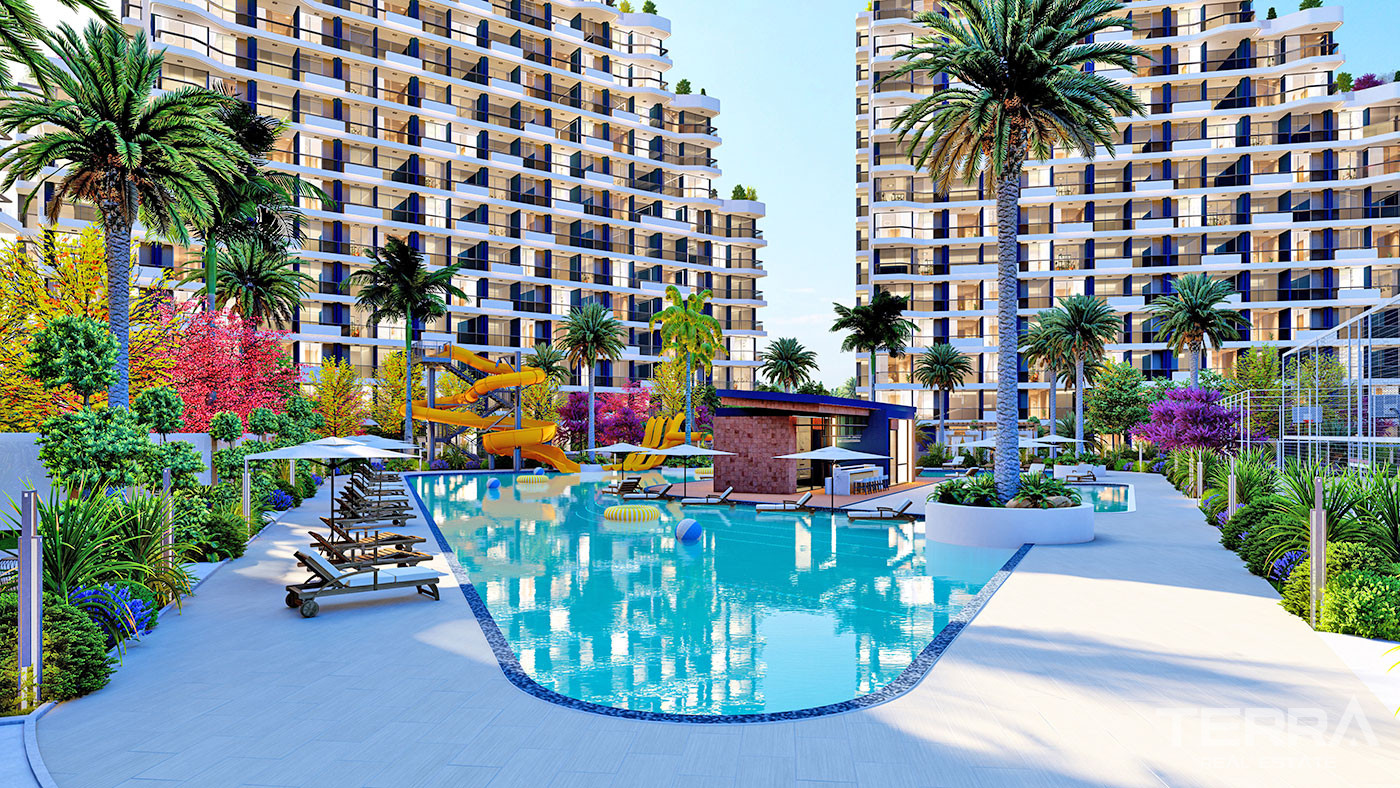 Deluxe Flats Few Steps Away from the Sea in Mersin, Erdemli - 95488