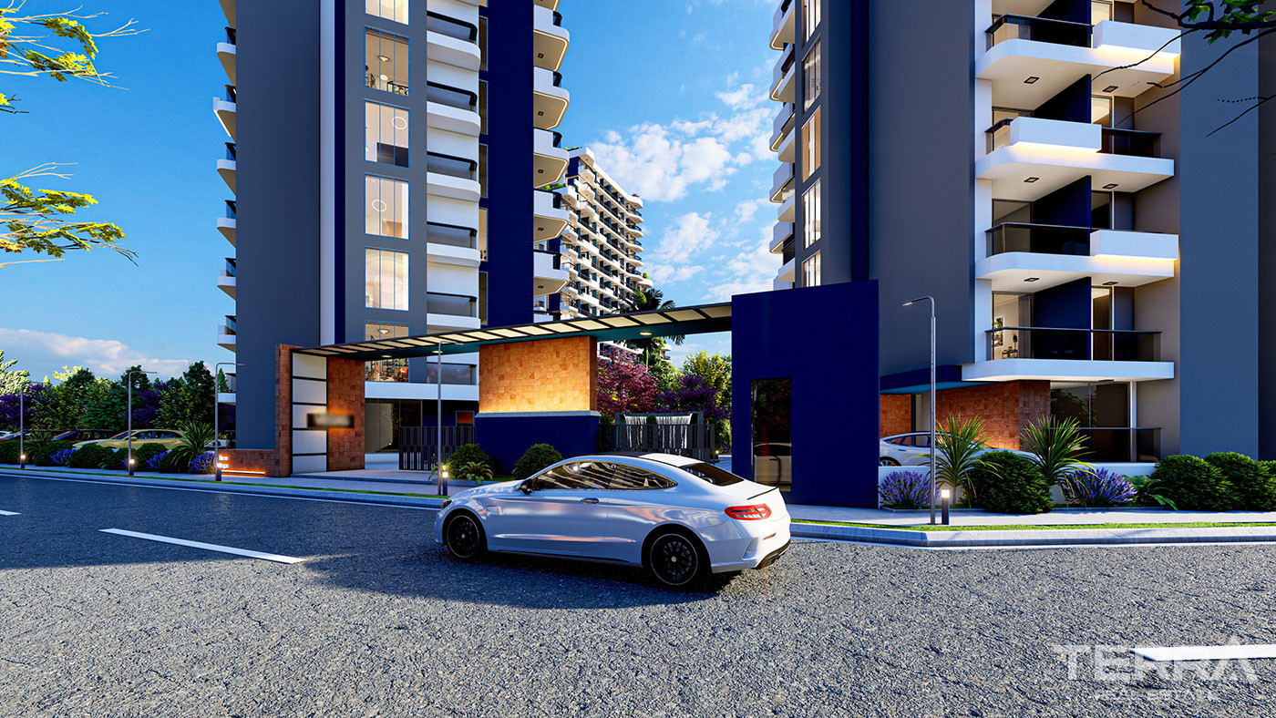 Deluxe Flats Few Steps Away from the Sea in Mersin, Erdemli - 95497
