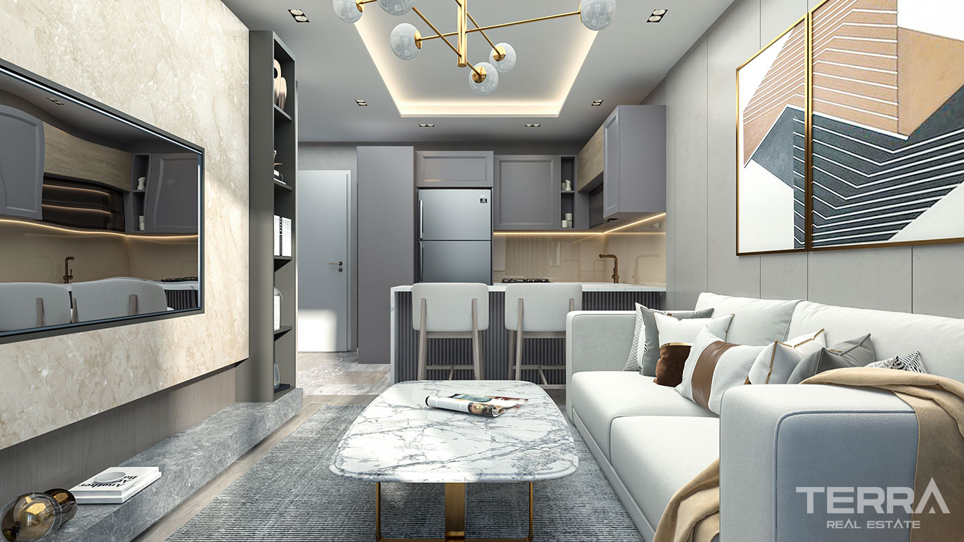 Deluxe Flats Few Steps Away from the Sea in Mersin, Erdemli - 95503
