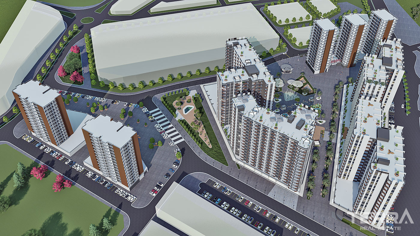 Contemporary Mersin Apartments Close to The Shopping Center in Tarsus - 95508