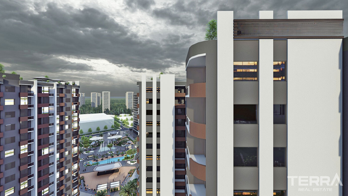 Contemporary Mersin Apartments Close to The Shopping Center in Tarsus - 95513