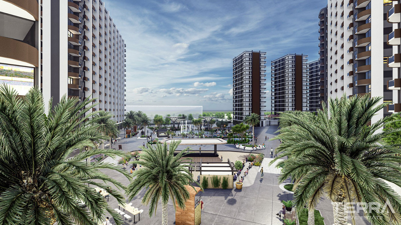 Contemporary Mersin Apartments Close to The Shopping Center in Tarsus - 95514
