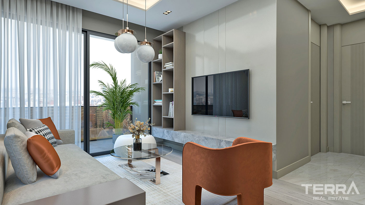 Contemporary Mersin Apartments Close to The Shopping Center in Tarsus - 95532