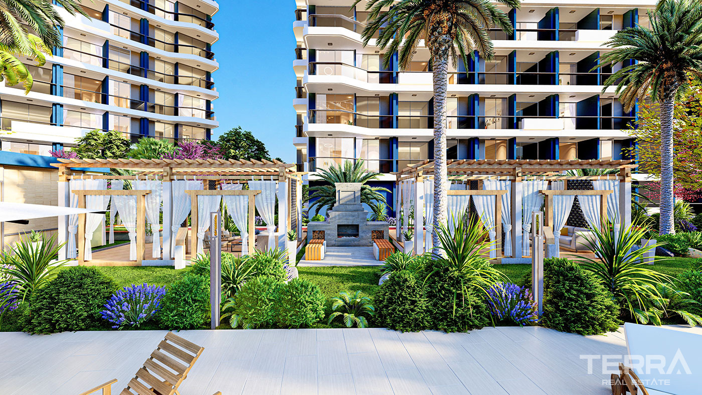 Semi-Detached Villas with Private Pool in Erdemli, Mersin - 95541