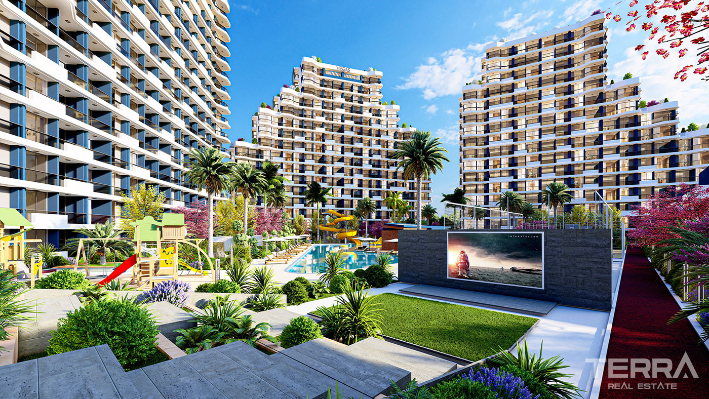 Semi-Detached Villas with Private Pool in Erdemli, Mersin - 95551