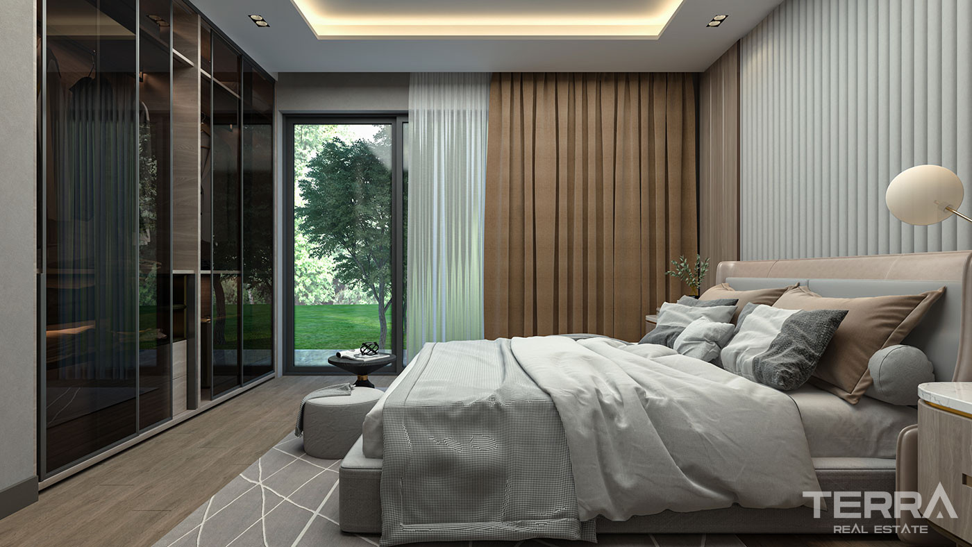 Semi-Detached Villas with Private Pool in Erdemli, Mersin - 95562