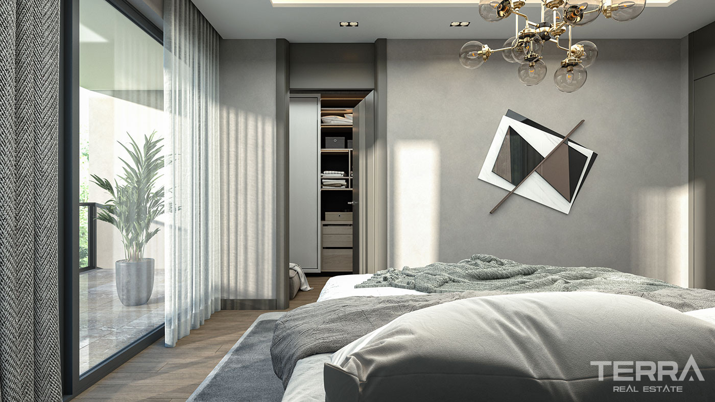 Semi-Detached Villas with Private Pool in Erdemli, Mersin - 95564