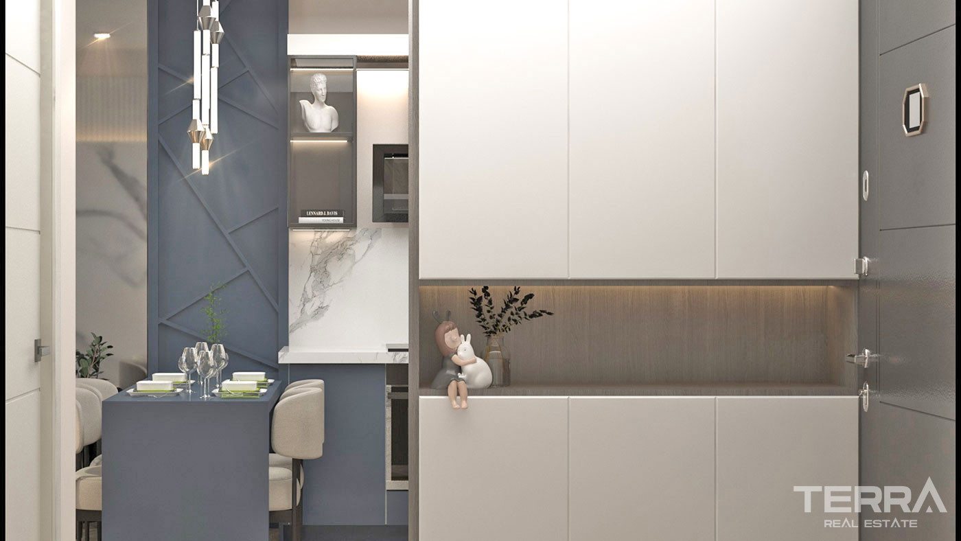 Cozy 1+1 Apartments Near the Beach in Erdemli, Mersin - 95581