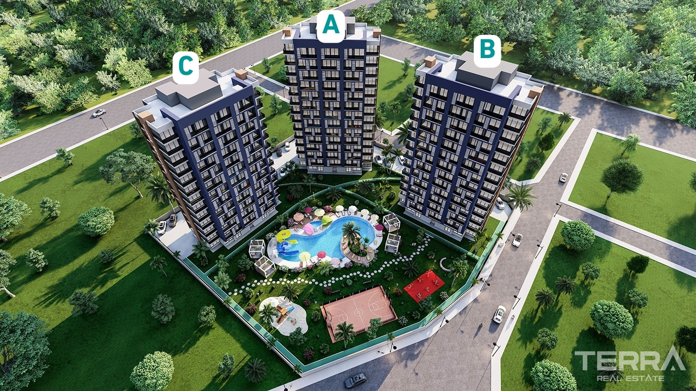 Well Planned Apartments For Comfortable Living in Mezitli, Mersin - 95595