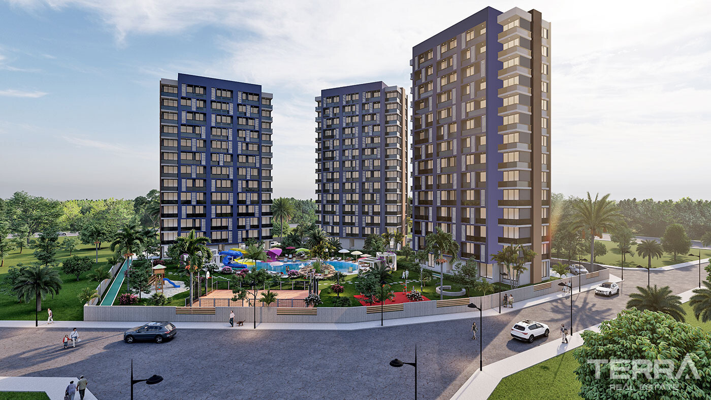 Well Planned Apartments For Comfortable Living in Mezitli, Mersin - 95599