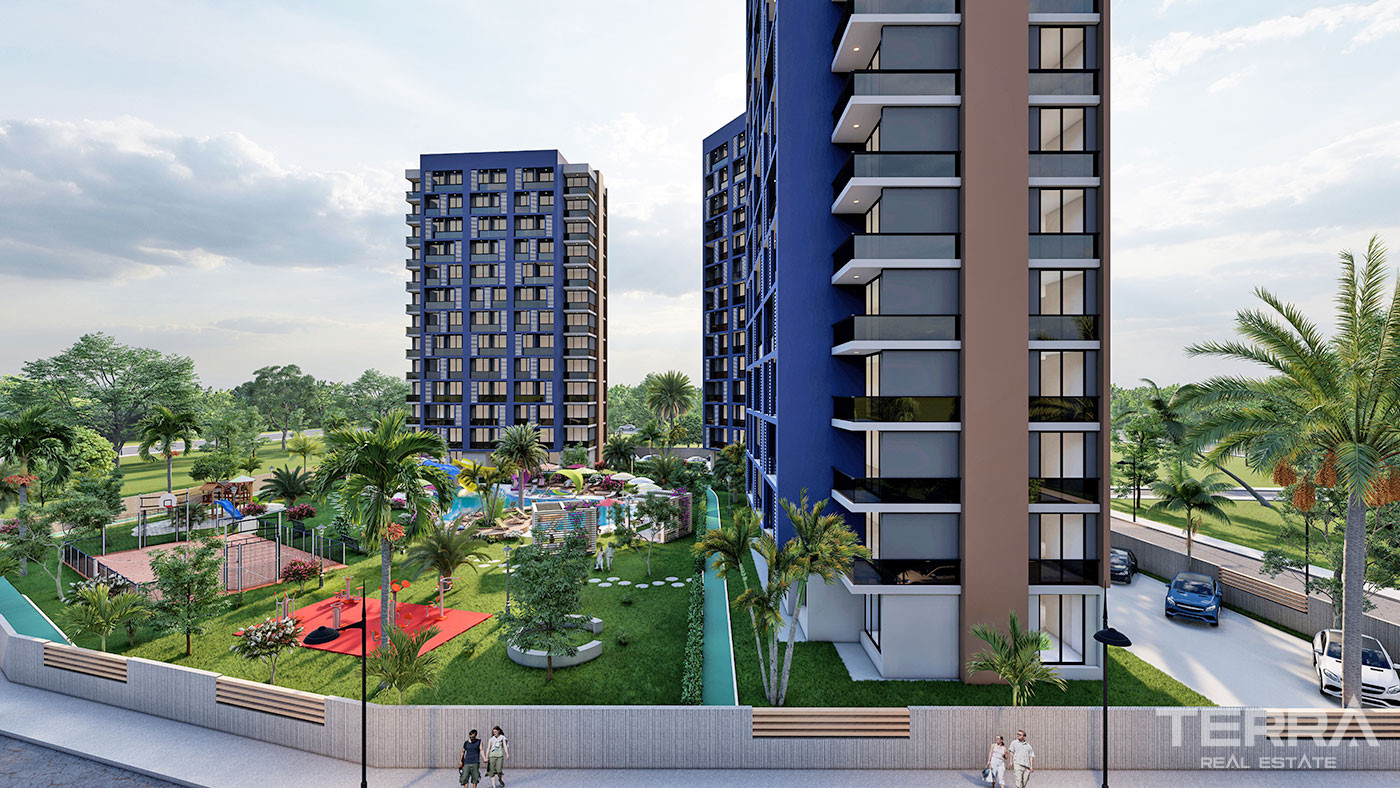 Well Planned Apartments For Comfortable Living in Mezitli, Mersin - 95600