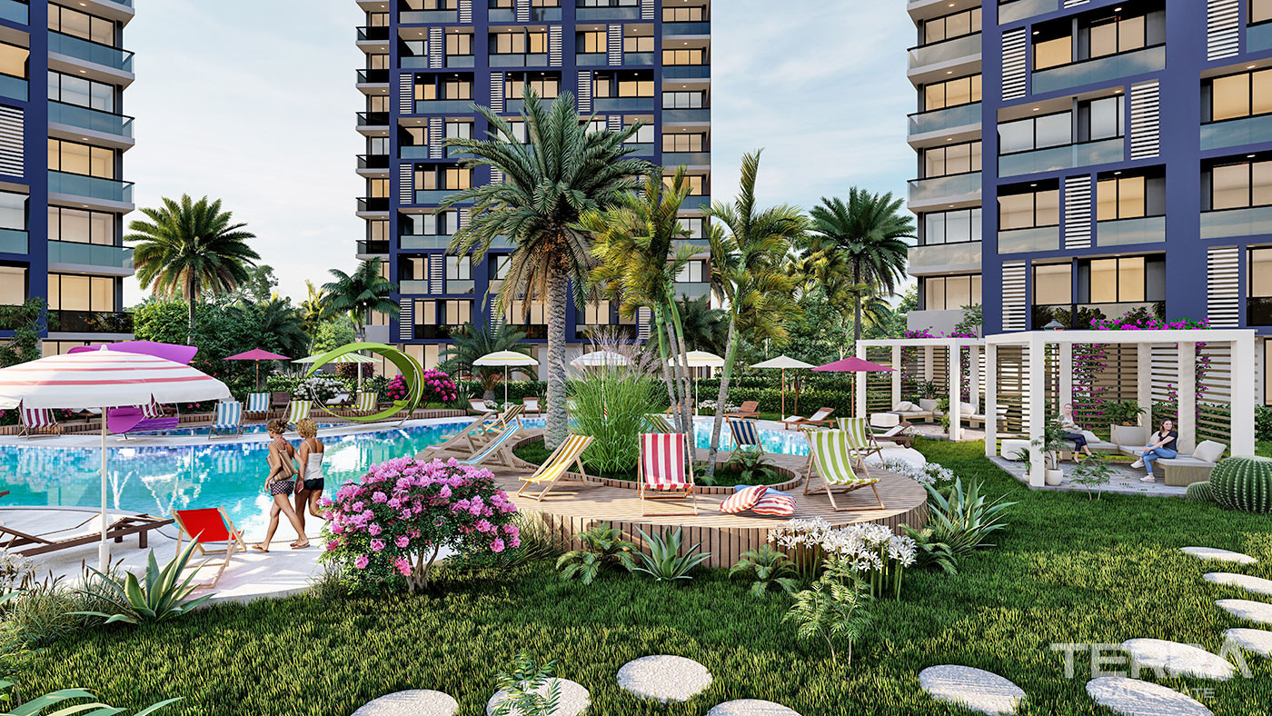 Well Planned Apartments For Comfortable Living in Mezitli, Mersin - 95603