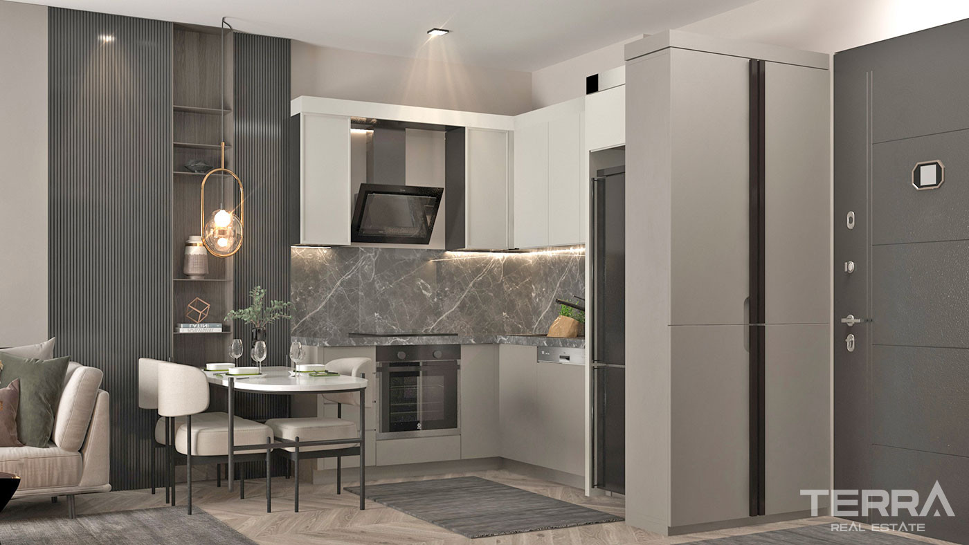 Well Planned Apartments For Comfortable Living in Mezitli, Mersin - 95606